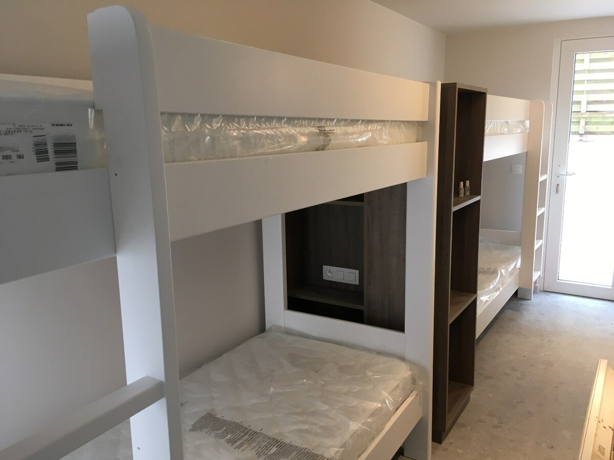Appartement rénové au rez-de-chaussée avec vue sur mer à Koksijde 