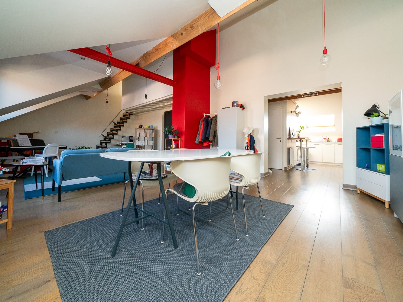 Knappe loft met 2 kamers nabij Brussel centrum 