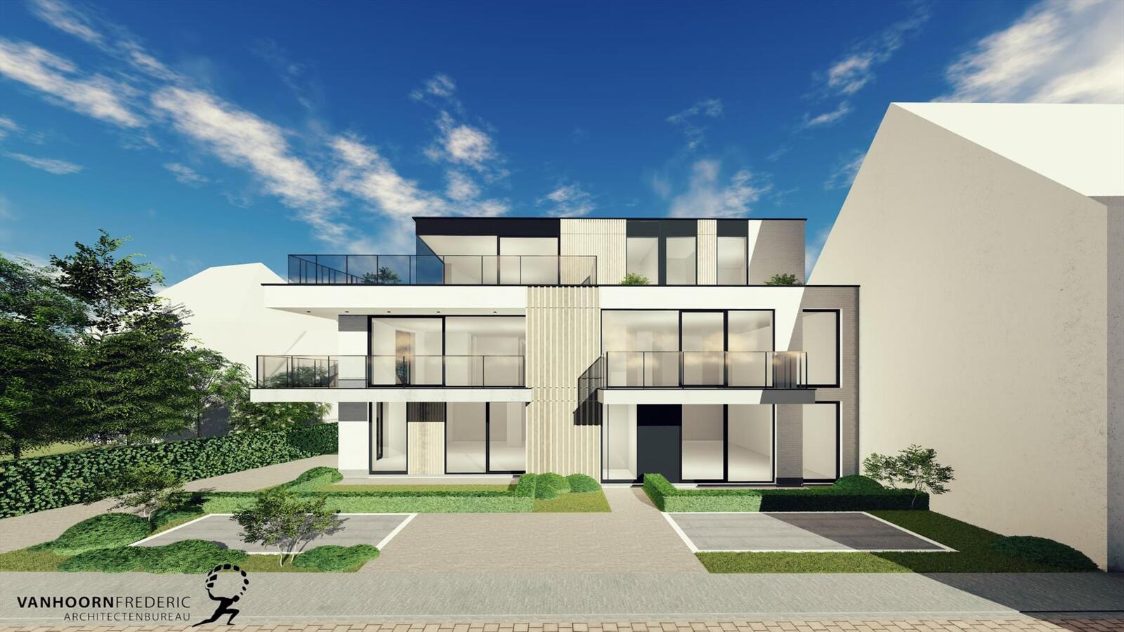 Klassevol gelijkvloers appartement in centrum Jabbeke 