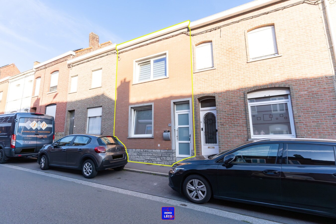 Maison rénovée avec terrasse et jardin, dans le centre de Mouscron 