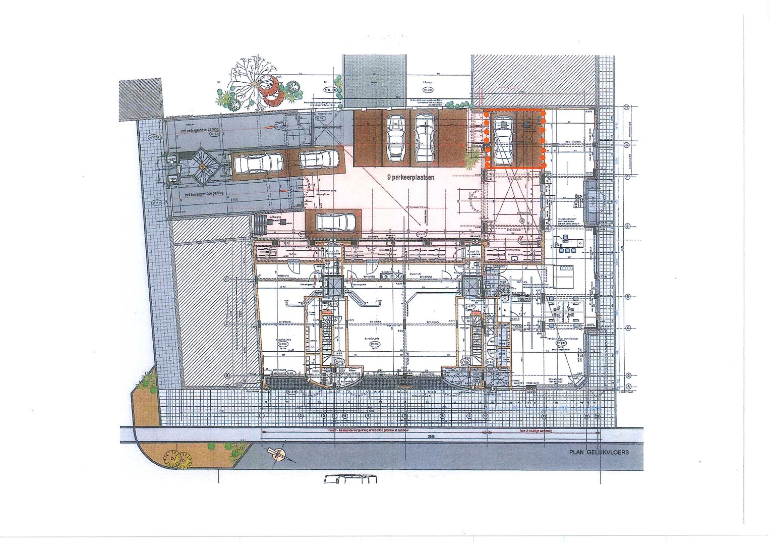 dubbele autostaanplaats 