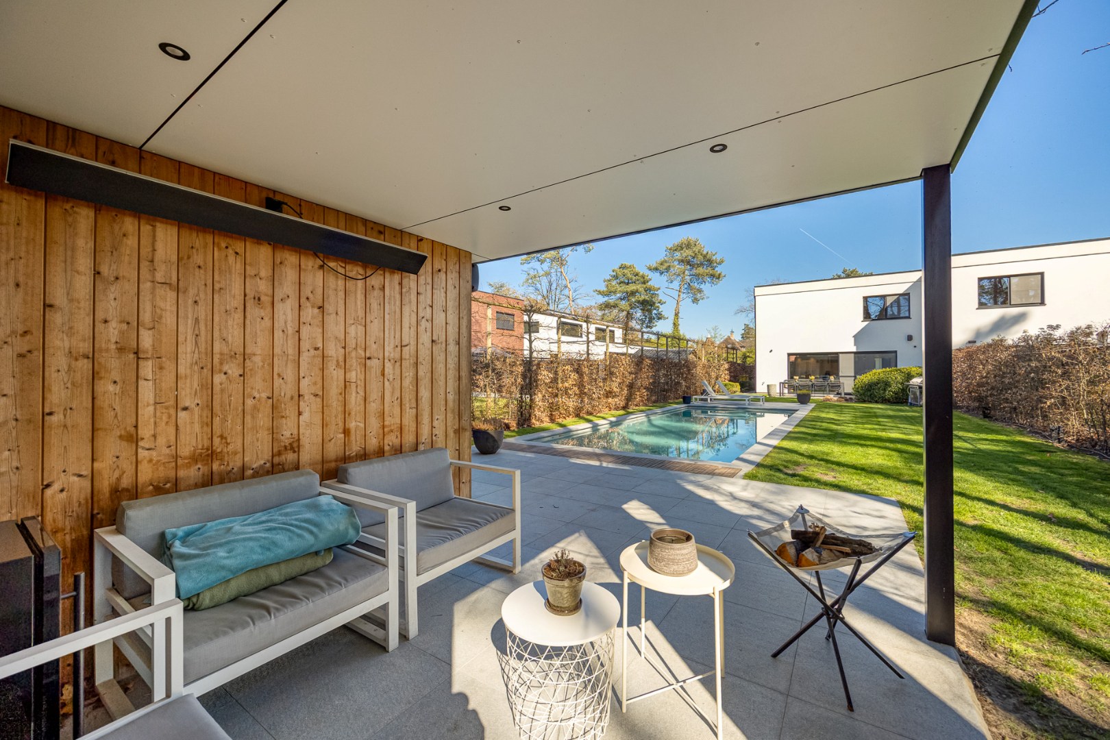 Moderne woning met zwembad – Tremelo 