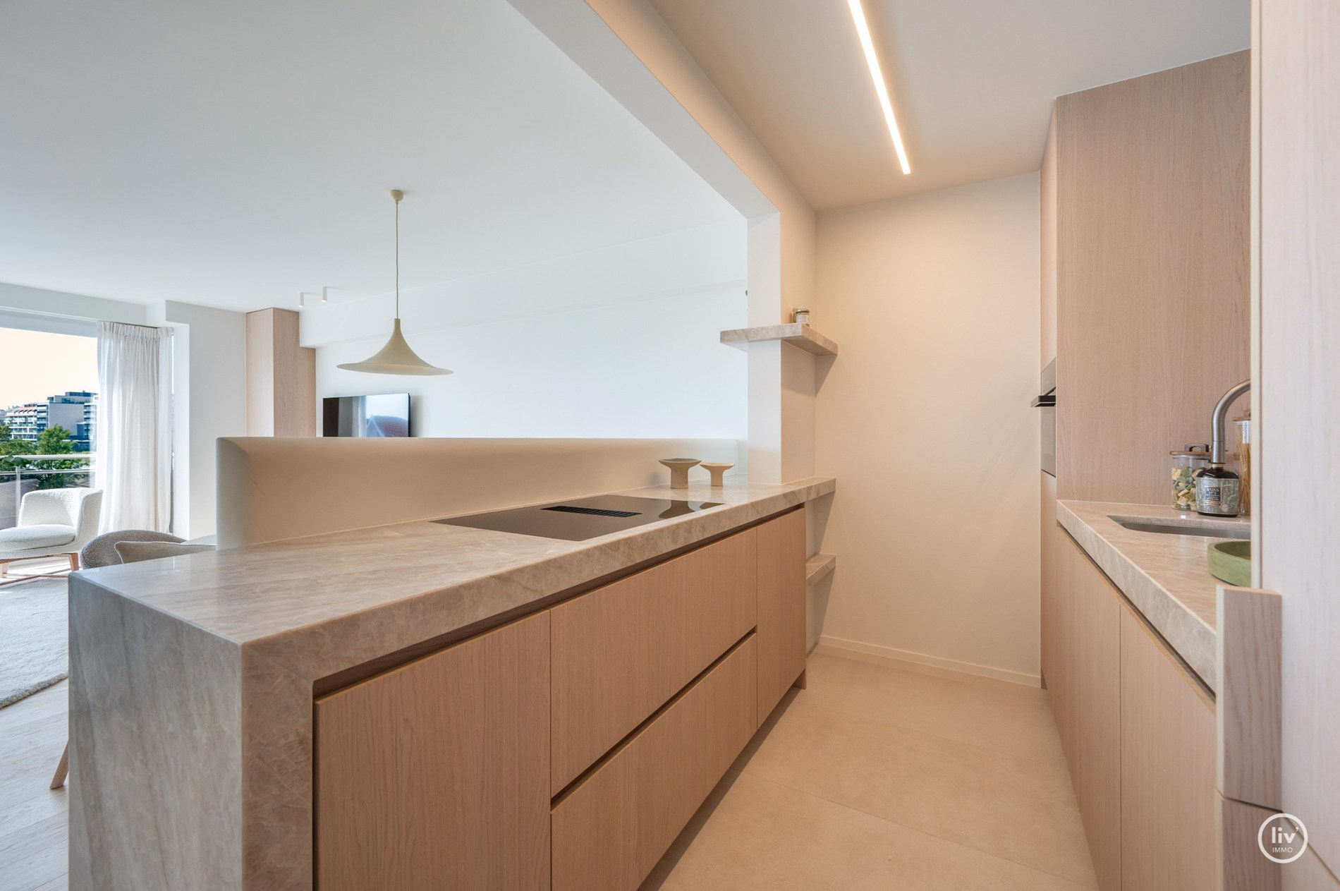 Volledig gerenoveerd 3-slaapkamerappartement met open zicht en prachtig uitzicht op het Zegemeer 