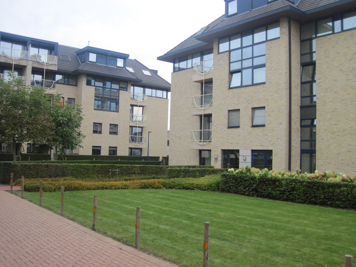 Aangenaam 1-slp-appartement nabij Station (in t groen met terras). 