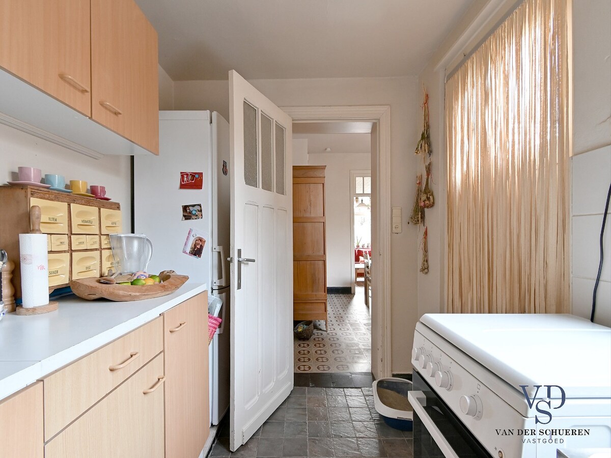 Gezellige rijwoning met tuin. 