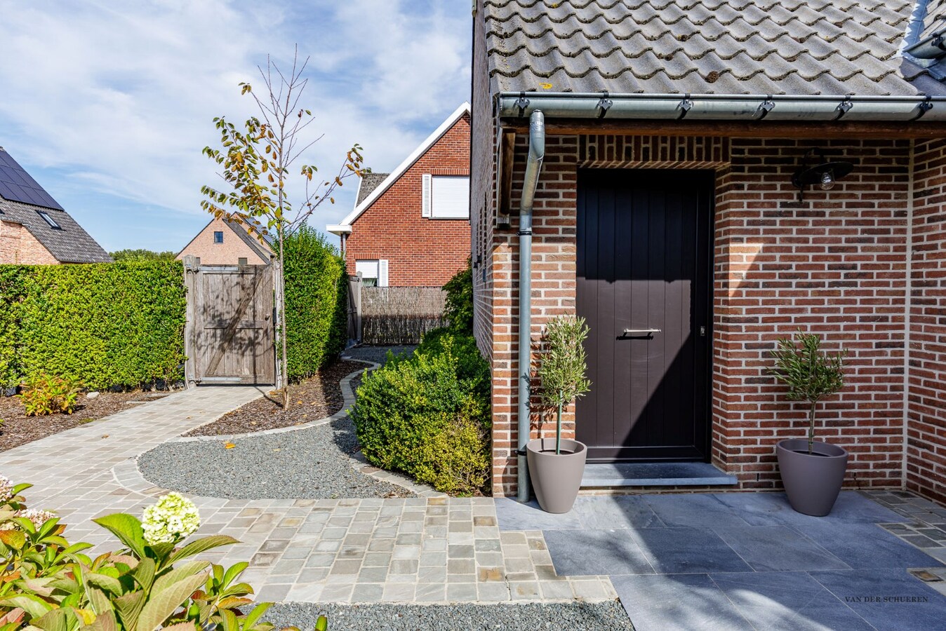 Hedendaagse villa in landelijke stijl 