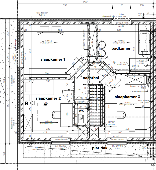 Halfopen nieuwbouwwoning op 394 m² 