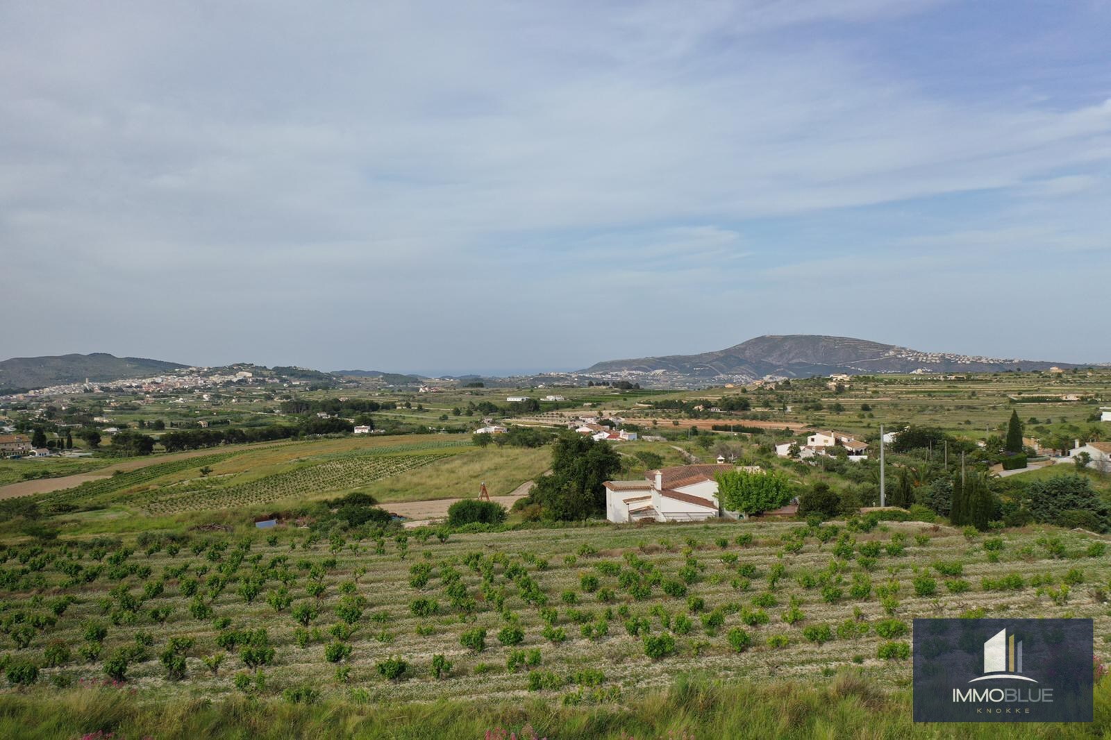 Villa Méditerranéenne avec Vue sur la Mer et les Montagnes 
