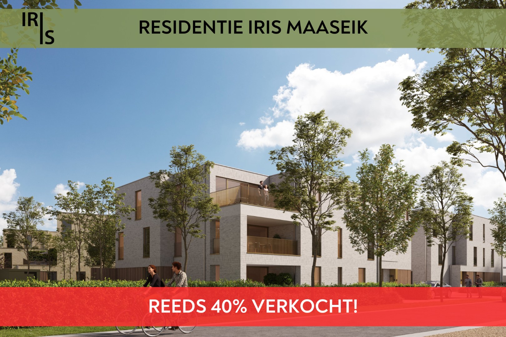 Nieuwbouwappartement met terras 