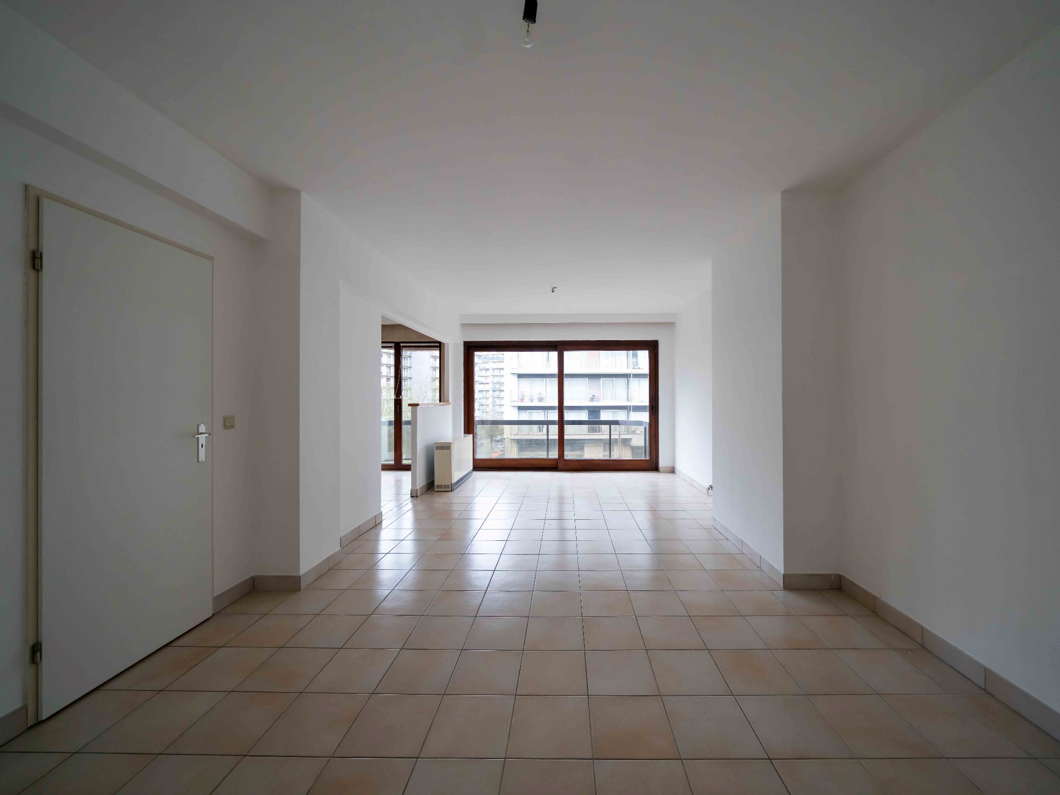 Ruim appartement met 1 slaapkamer en 2 terrassen 