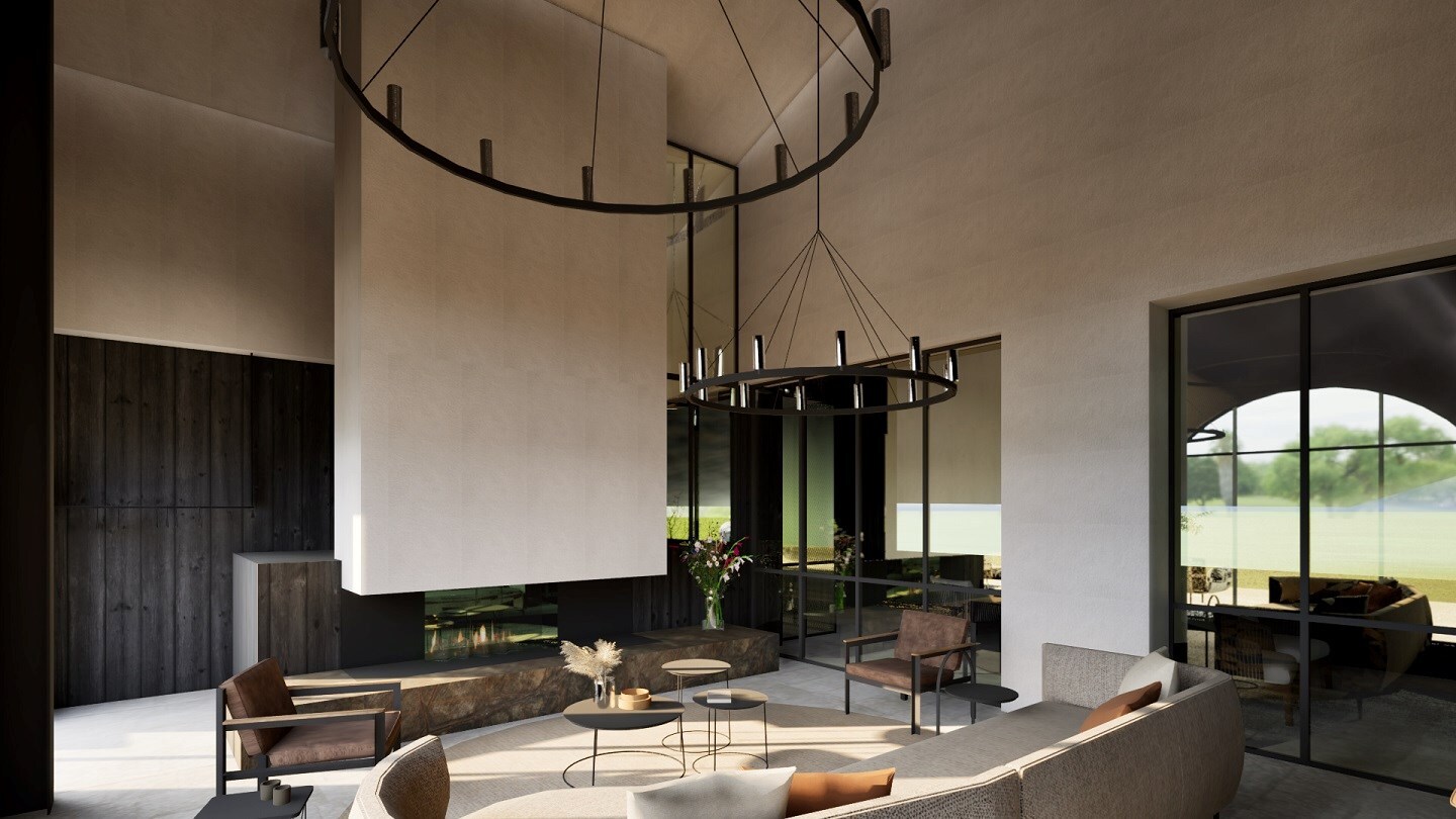 Exclusive professional equestrian accommodation (new construction) with villa on approximately 9 hectares in Neerpelt. 