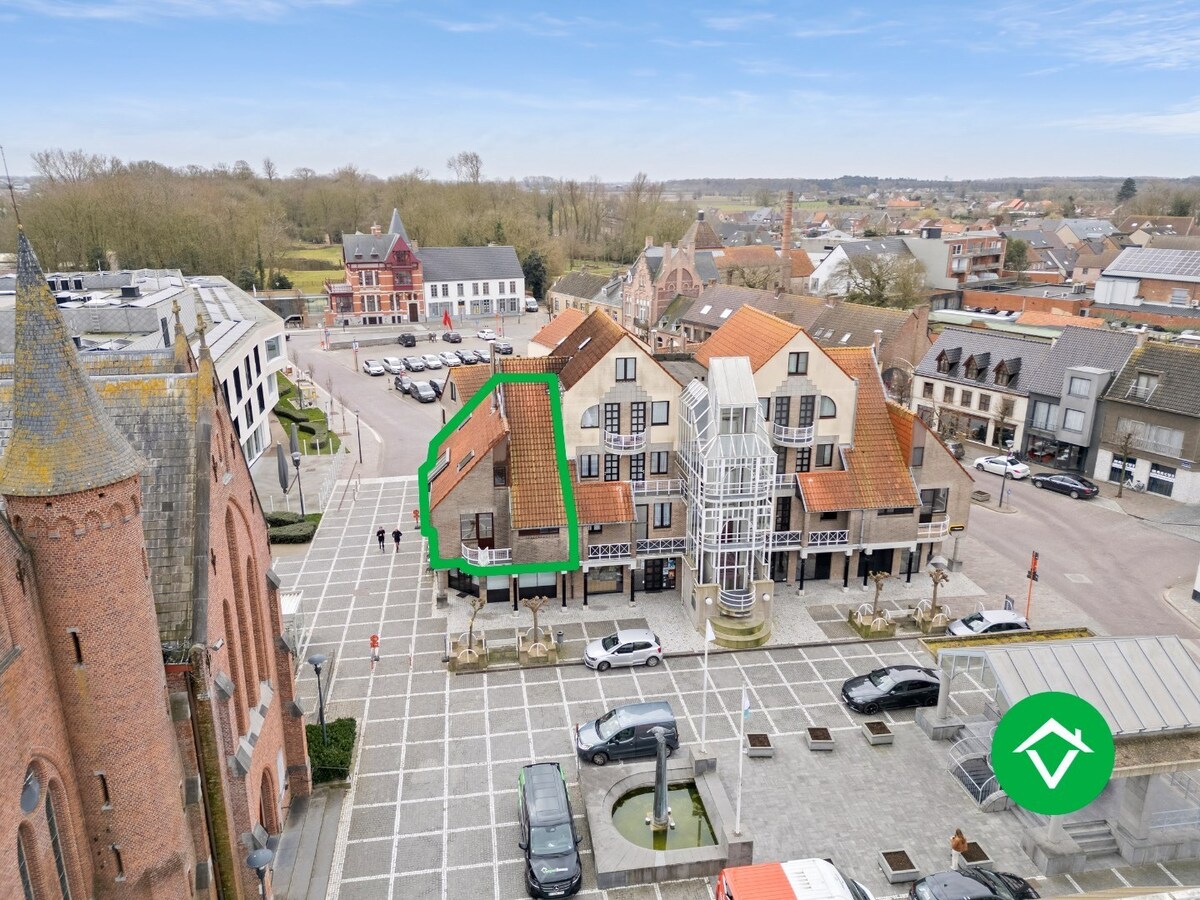 Appartement met 3 slaapkamers in het centrum van Koekelare 