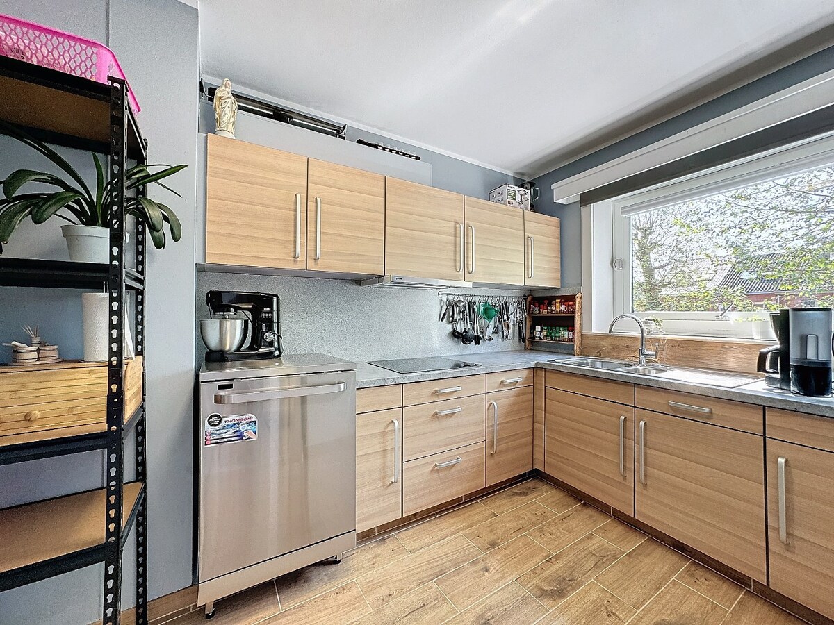 Energiezuinig tweekamerappartement met terras te Herzele 