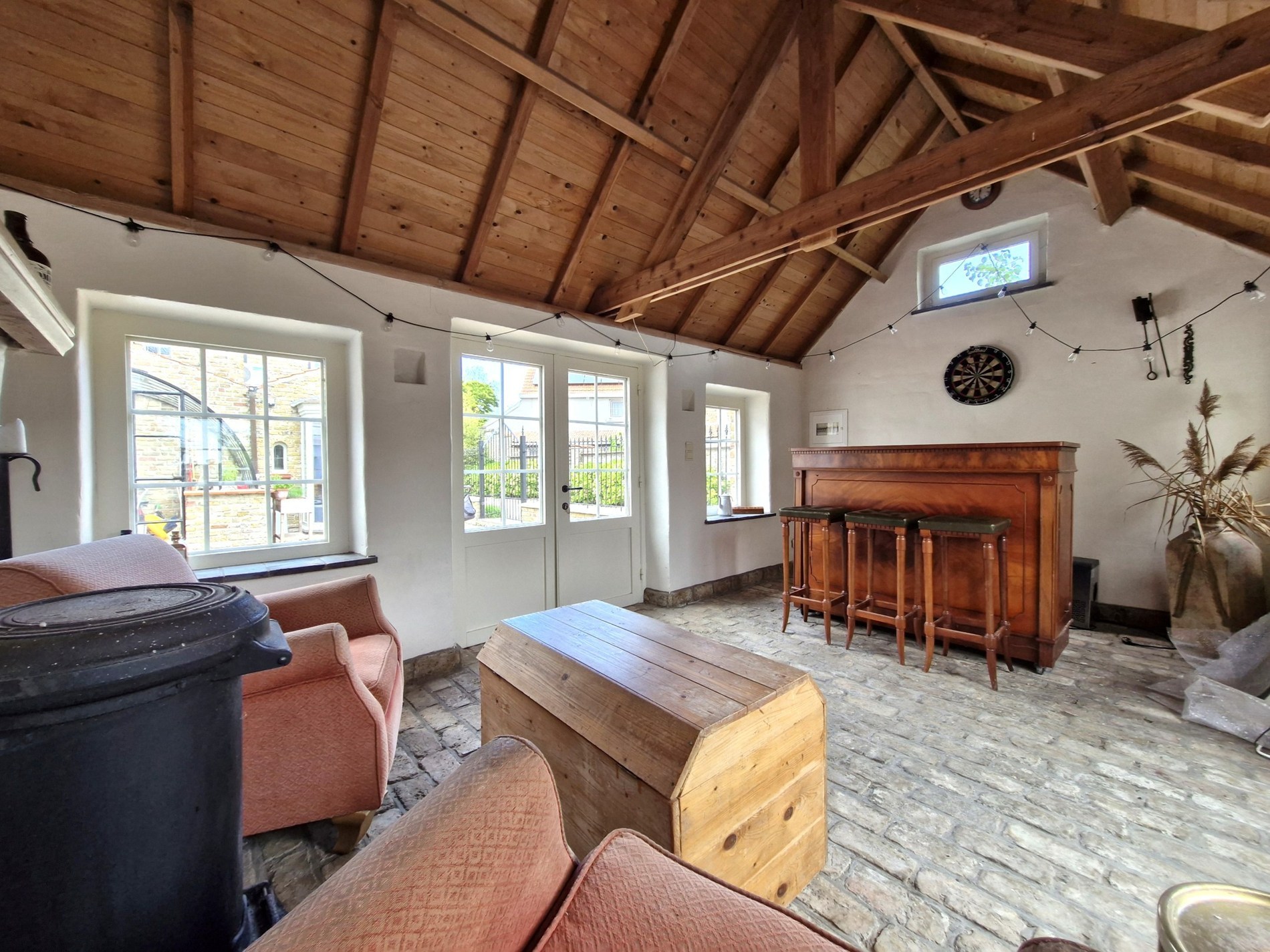 Charmante maison mitoyenne à proximité de Knokke avec des vues dégagées. 