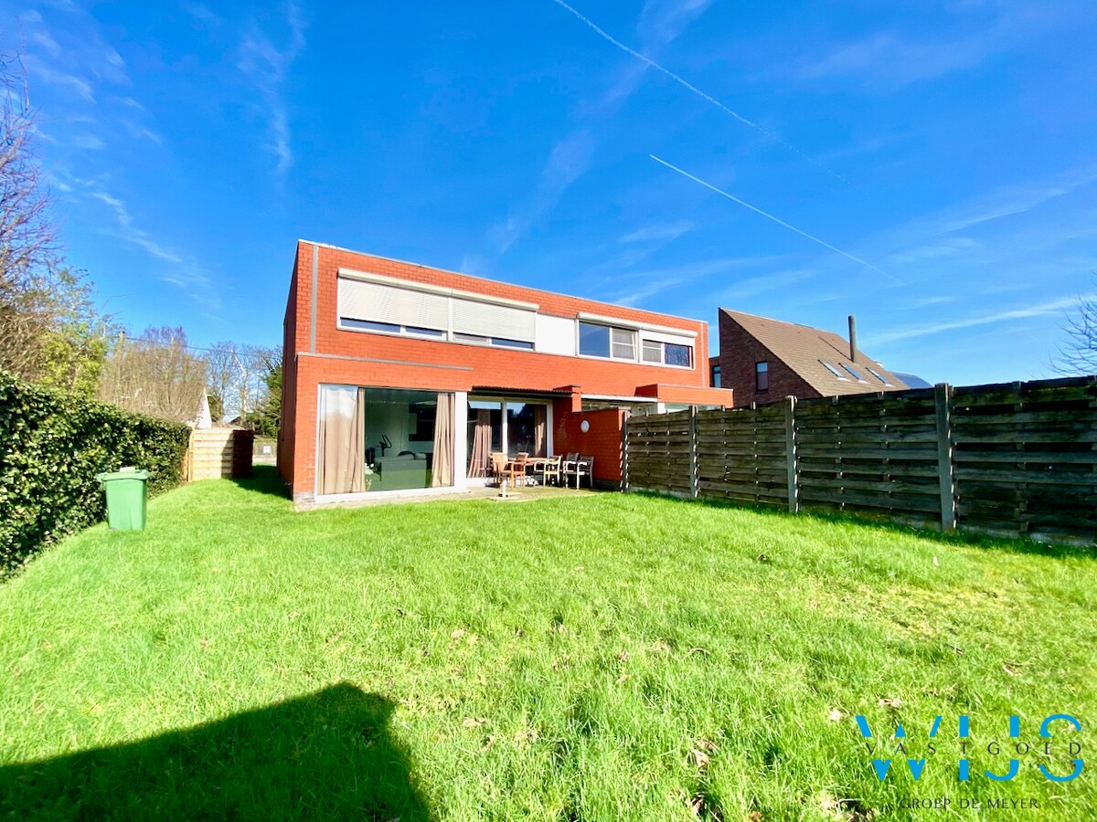 Energiezuinig woonhuis met 3 slaapkamers &amp; tuin te Rieme ! 