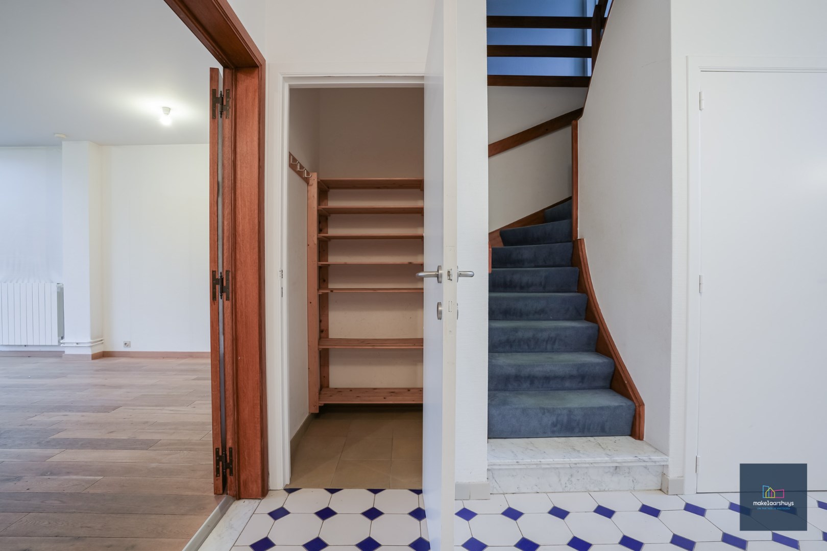 Ruime woning met zicht op het Claeys Bouüaertpark 