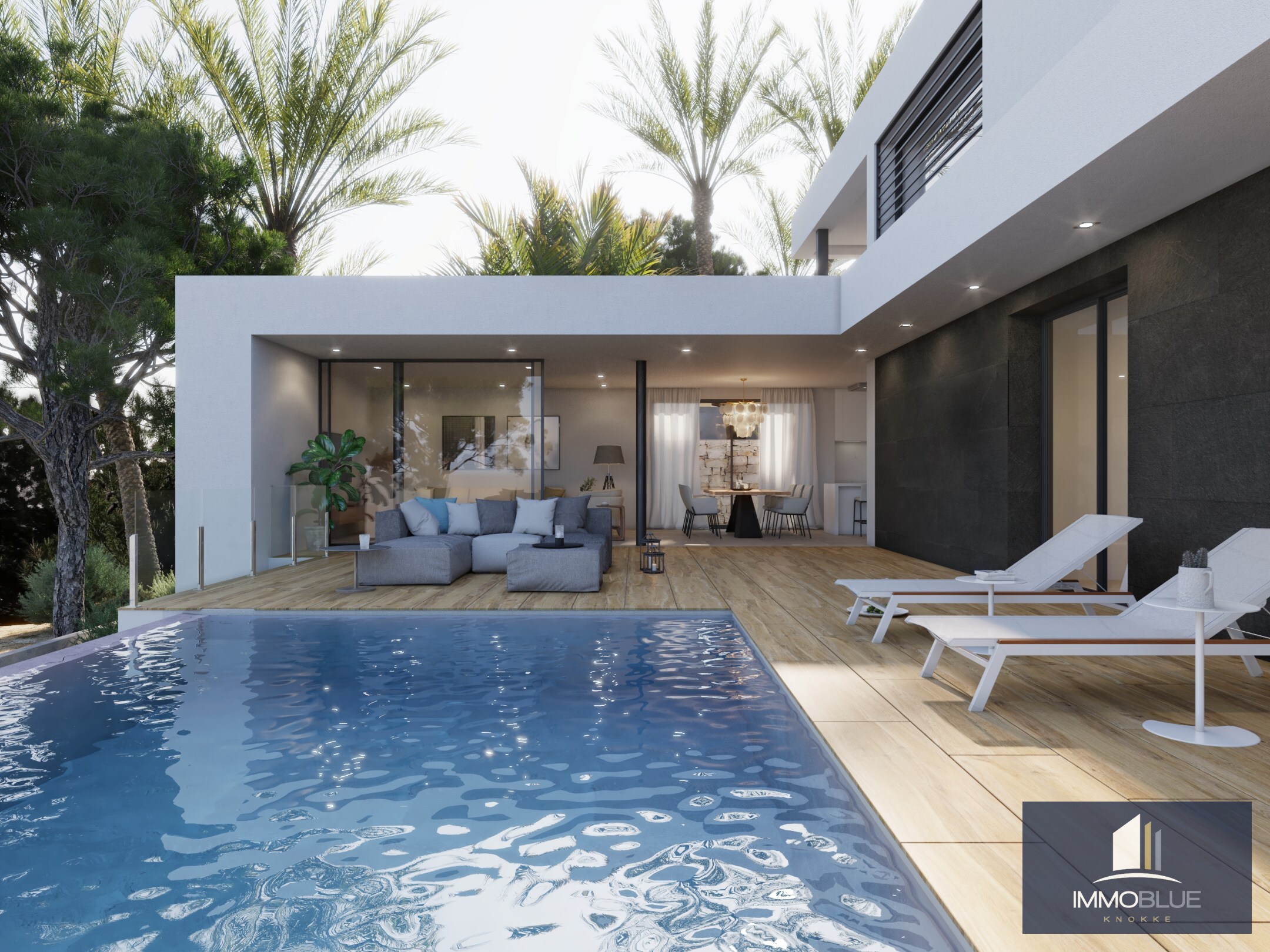 Villa élégante avec vue sur la mer 