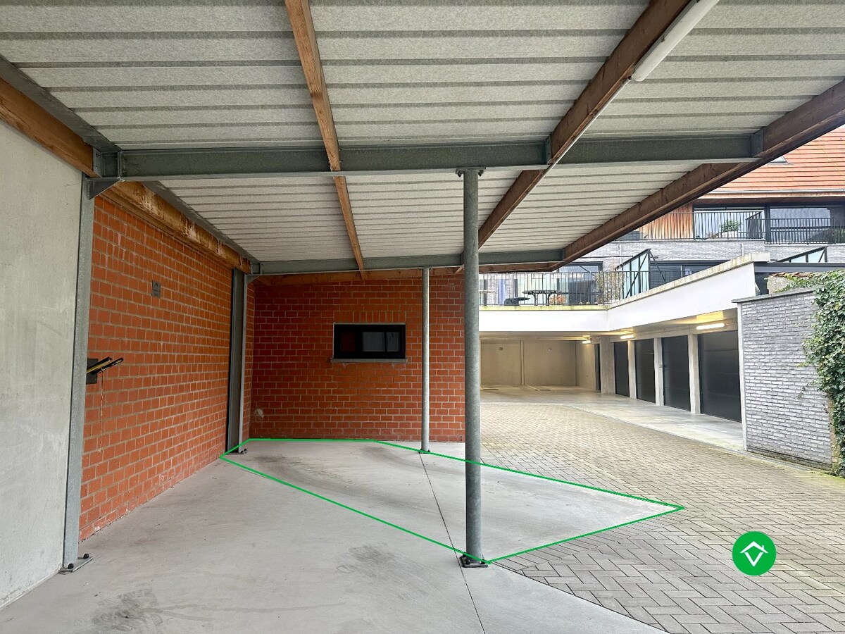 Overdekte autostandplaats te koop in Leffinge – Residentie Offshore 