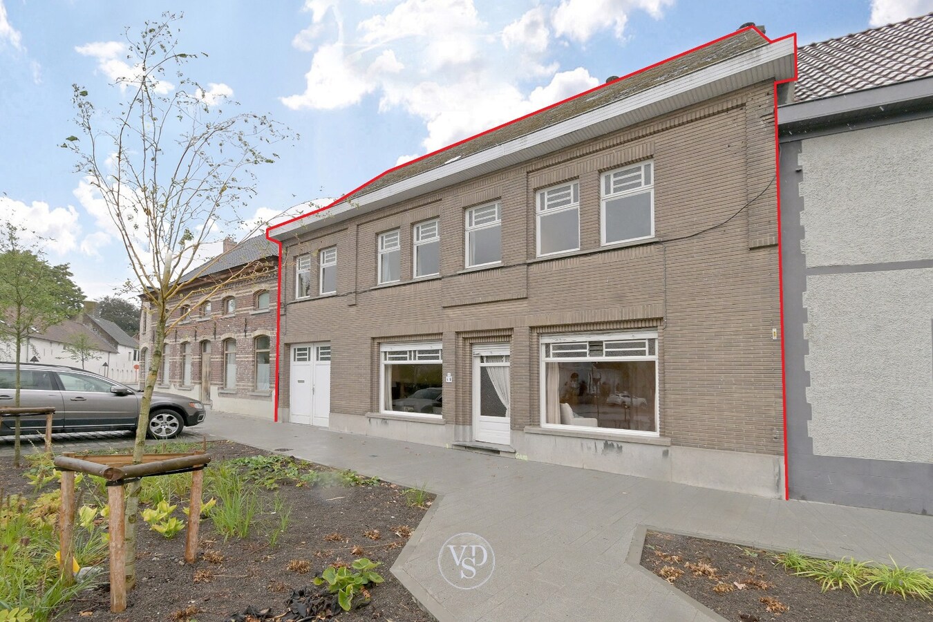 Karaktervolle herenwoning in centrum Asper. 