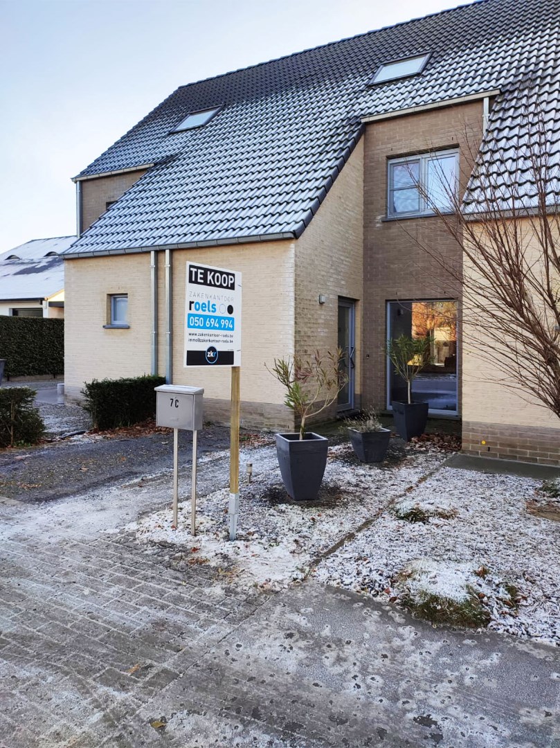 Recente woning 3 slpks, tuin en garage te Maldegem 