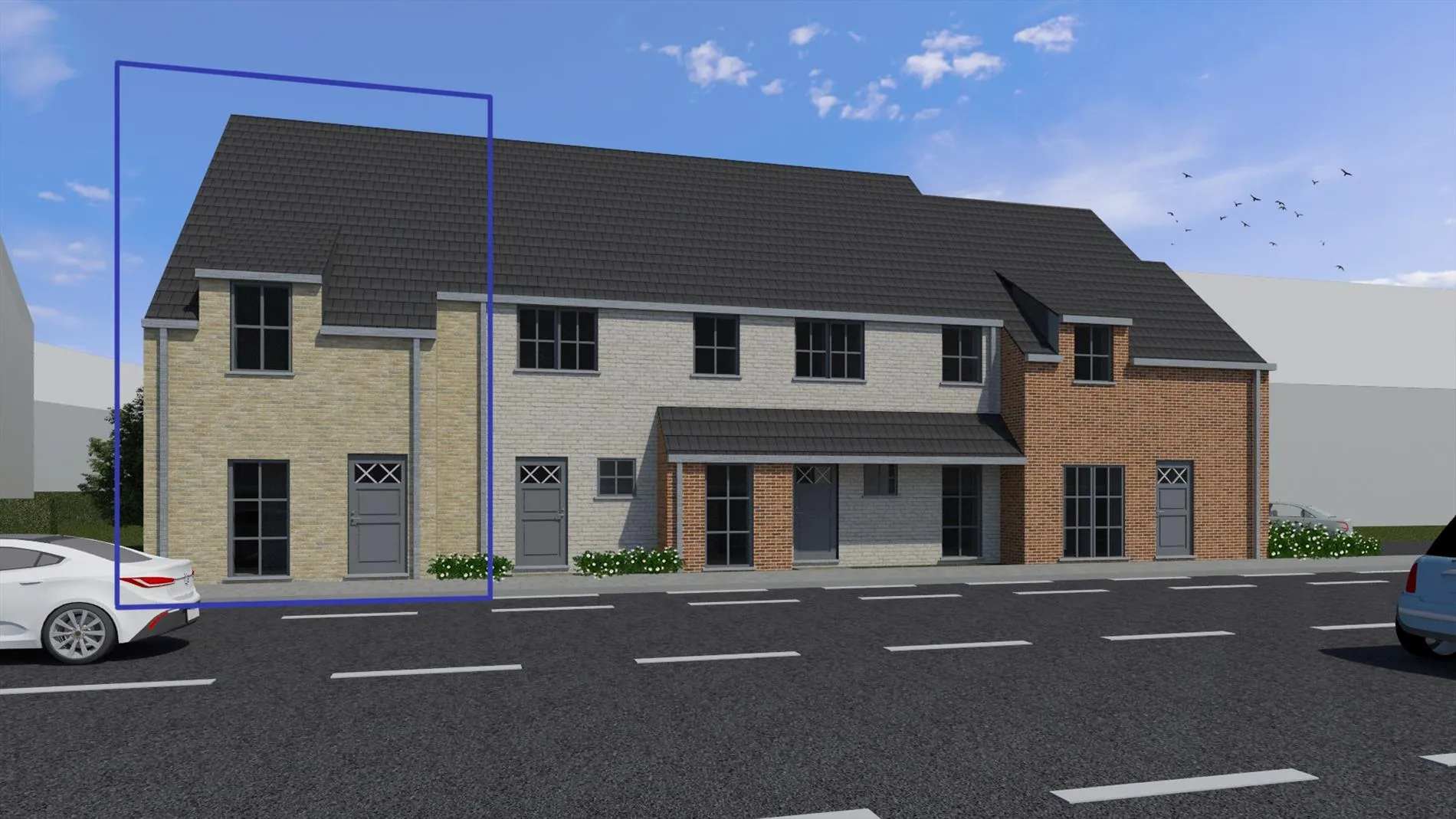 NIEUW PROJECT!!  Nieuwbouwwoning op 140 m² te Nieuwpoort.