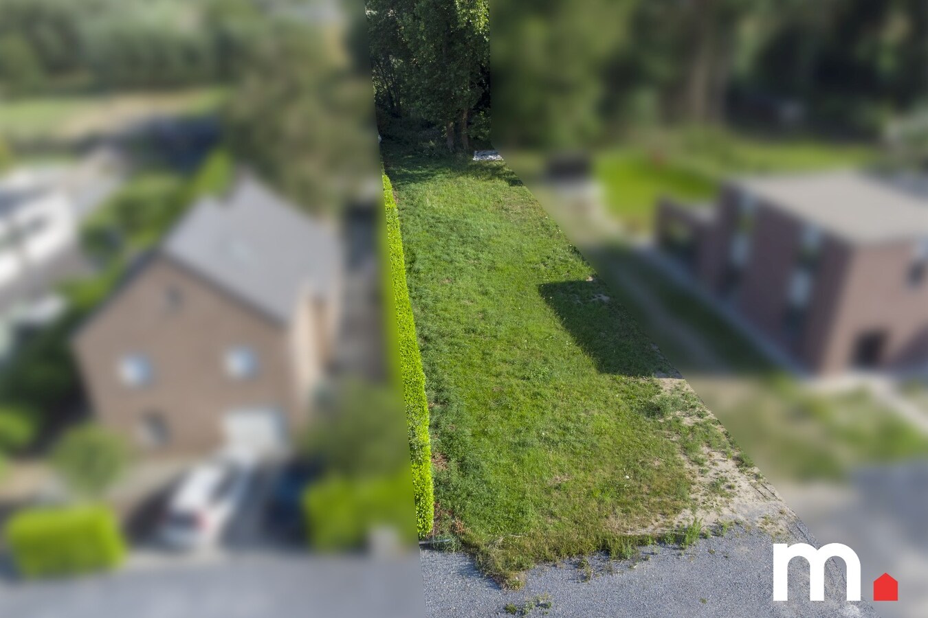 Uniek stuk bouwgrond te koop te Harelbeke 1019m² 