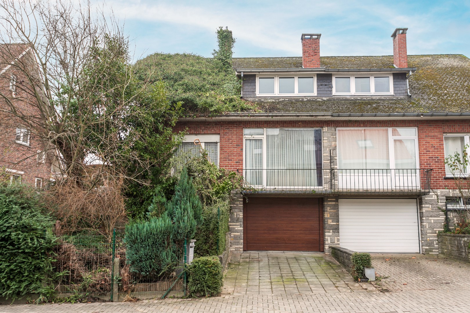 Solide woning met 3 slpks, tuin en garage te Buizingen 