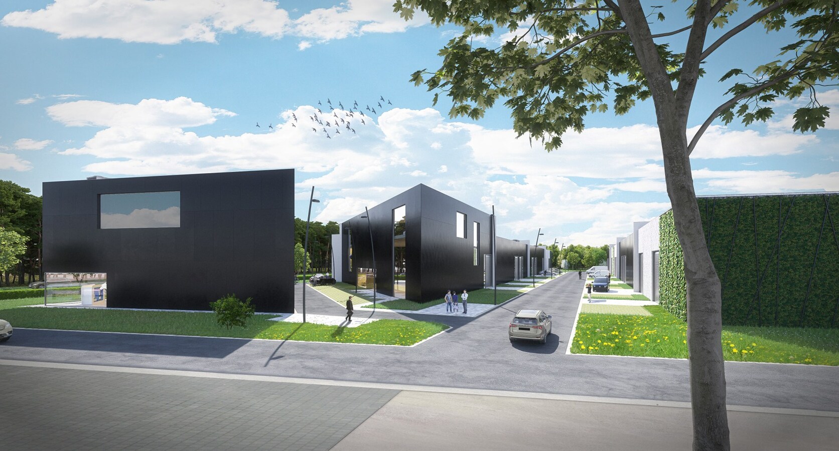 PARK AS: Splinternieuwe KMO-unit van 144 m² met flexibele invulling en professionele uitstraling. 