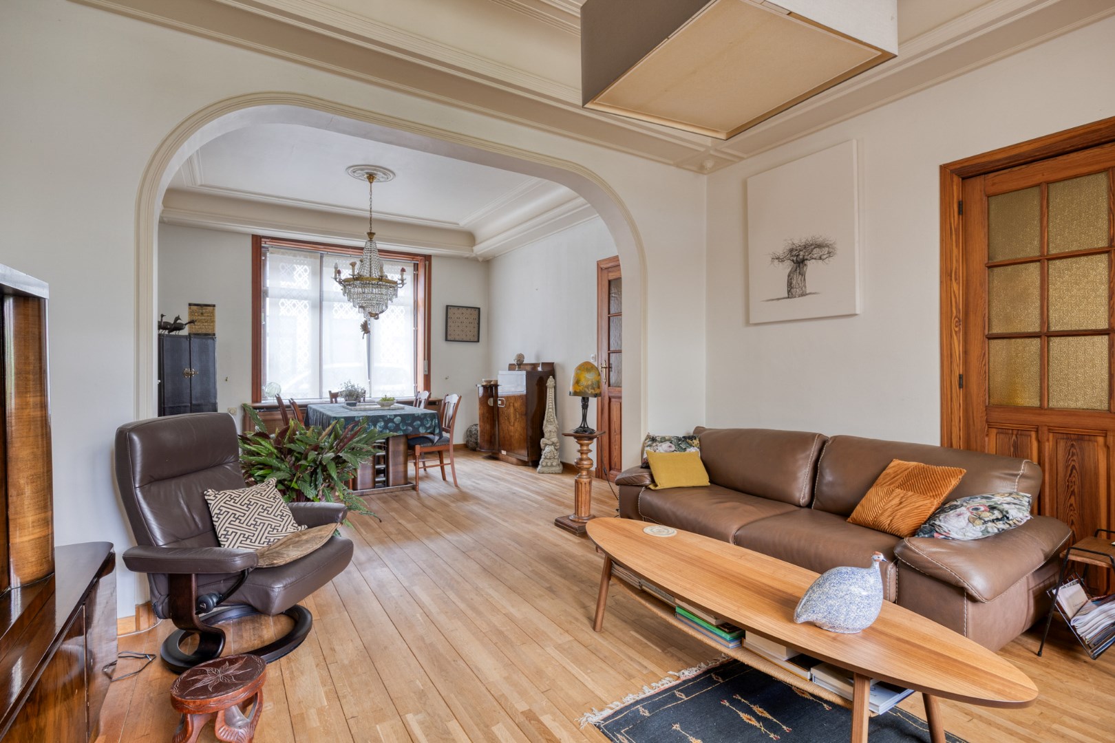 Charmant en karaktervol herenhuis, bureau en praktijkruimte, 4 kamers - 1502 LEMBEEK (HALLE) 