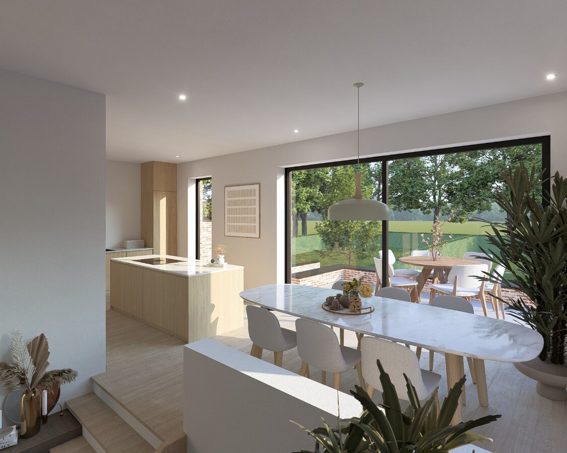 4 Hoogwaardig afgewerkte BEN-woningen op ruime percelen van 7a67ca tot 10a50ca nabij het centrum van As! 