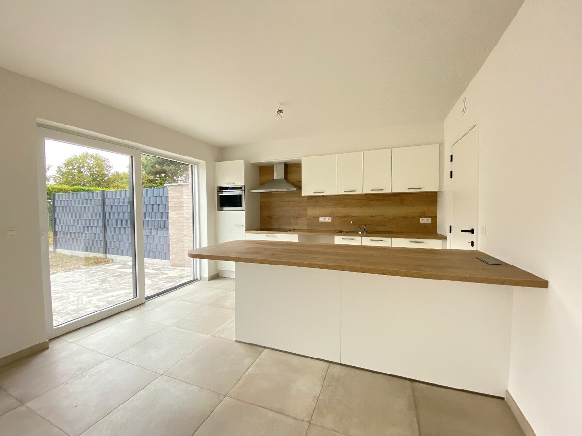 Nouvelle construction située à Kain, à deux pas de l'Escaut ! 