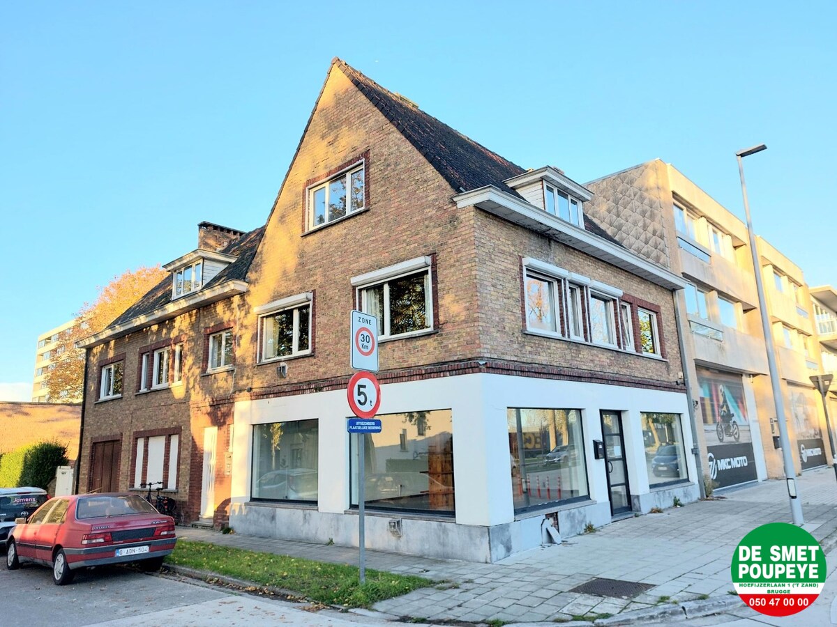 Gelijkvloersappartement met terras 