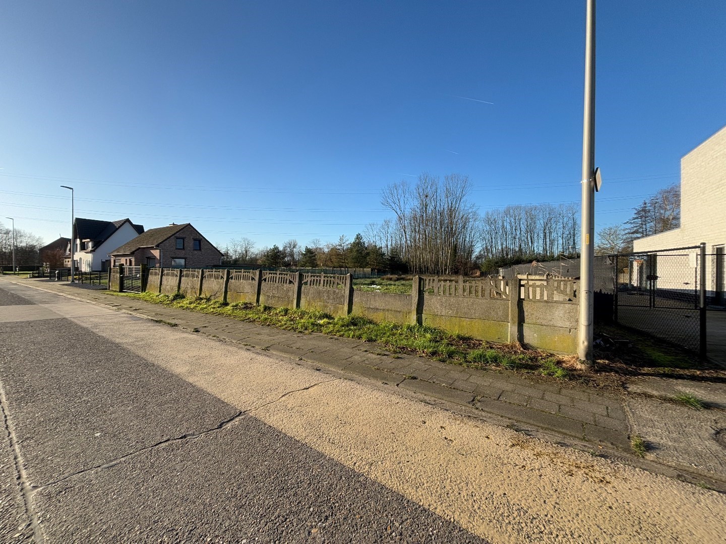 Bouwgrond van 9a 31ca voor halfopen bebouwing in Ham 