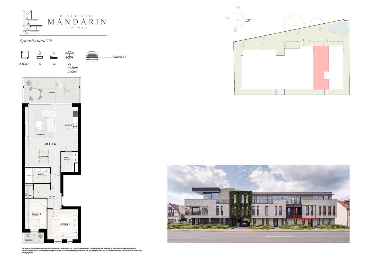 Appartement te koop in Poppel