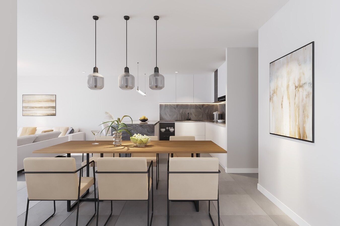 Luxueus én energievriendelijk nieuwbouw villa-appartement  van 168 m² met 3 slaapkamers + 2 ondergrondse staanplaatsen + ruime kelder in kleine residentie te Schilde 