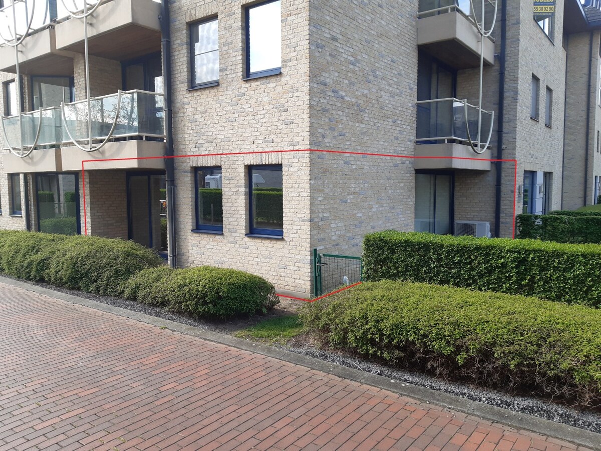 Aangename studio nabij Station (in t groen met terras). 