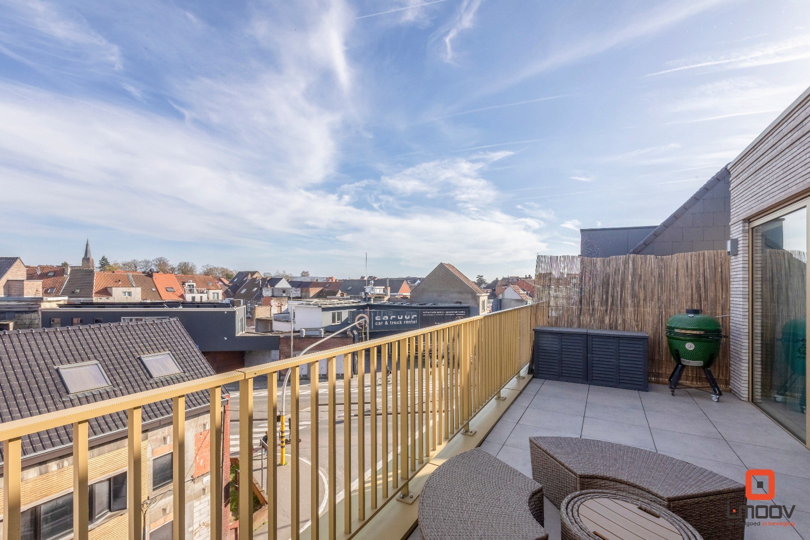 Recent luxueus appartement (2023) met 2 slaapkamers, terras en parkeeroptie in gebouw nabij Dampoort 