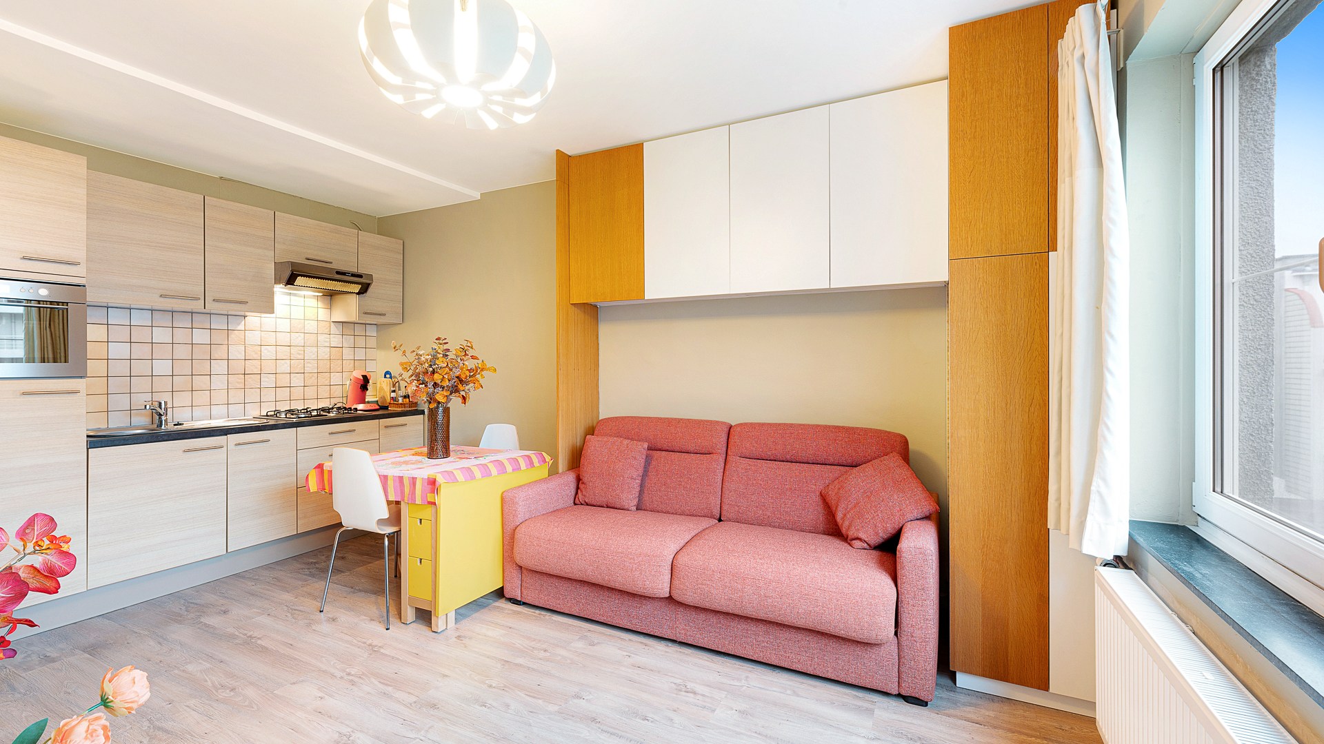 Lichtrijk appartement gelegen in het centrum van Knokke 