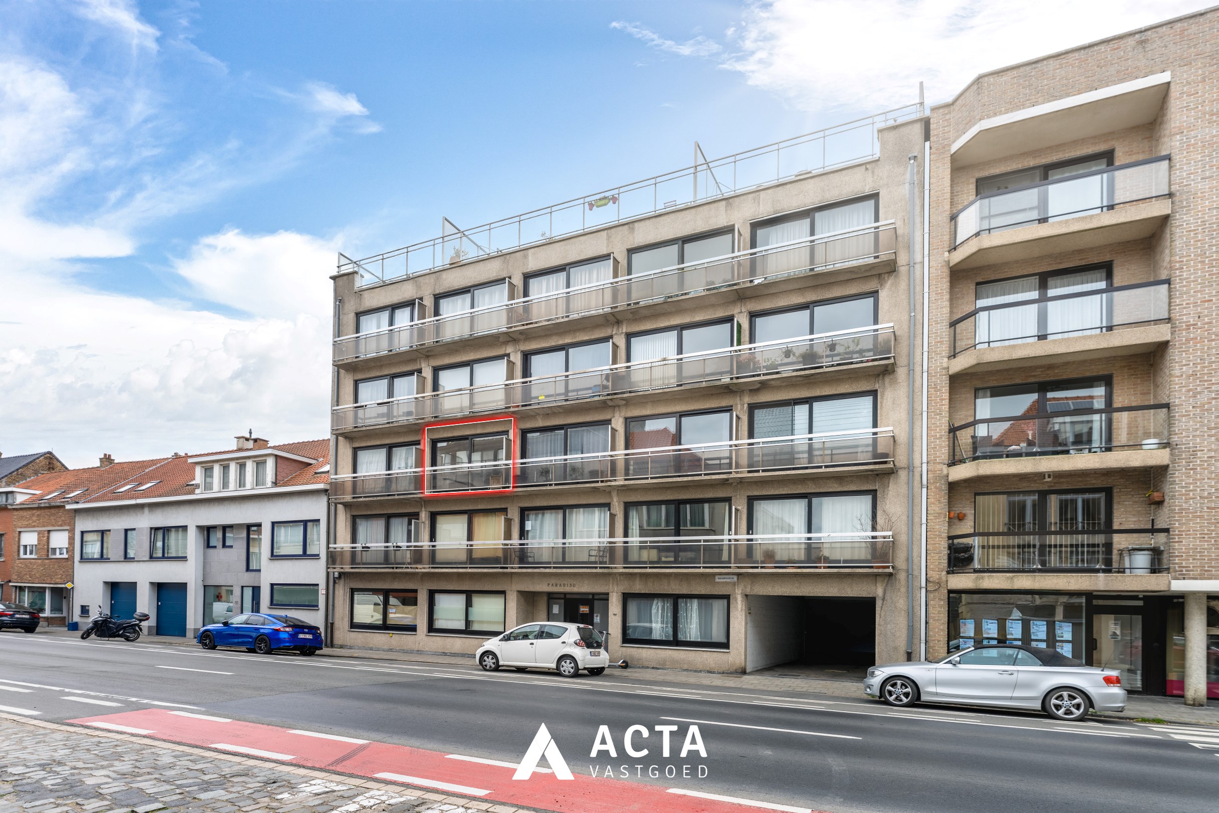 Instapklare studio met terras in Mariakerke 