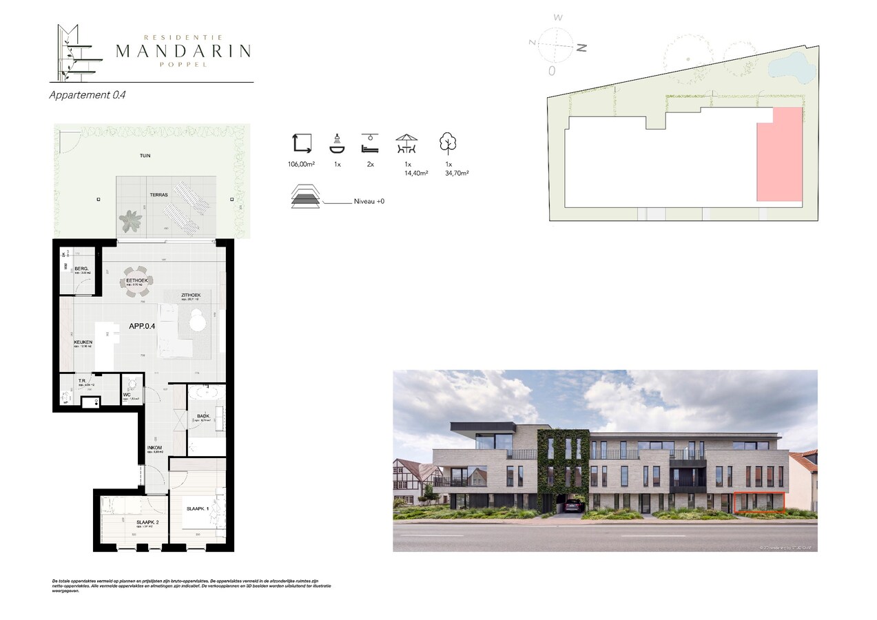 Benedenwoning te koop in Poppel