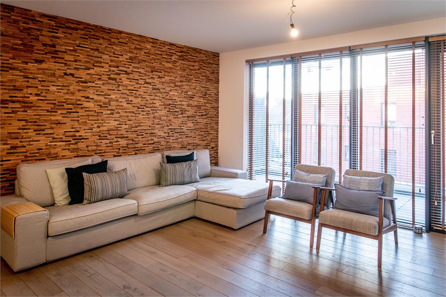 Volledig afgewerkt duplex-appartement met 3 slaapkamers 