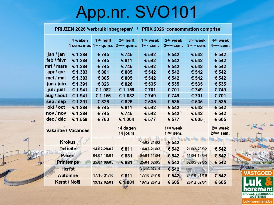 APP. DE VACANCES  (loc. saisonnière) 