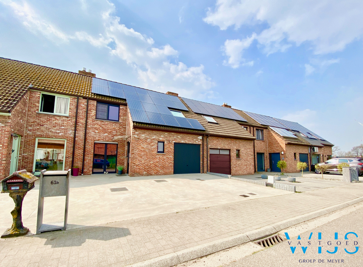 Toffe gezinswoning met 3 slaapkamers, garage &amp; zonnige tuin te Ertvelde Rieme! 