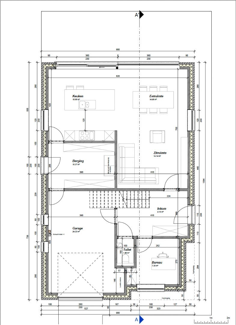 Ruime nieuwbouwwoning te Boutersem met zicht op het achterliggend groen 