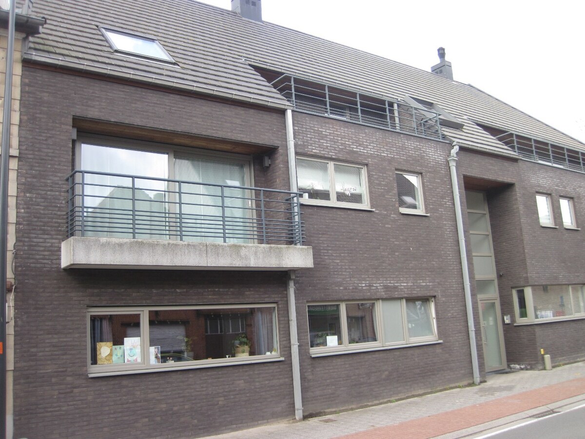 Ruim appartement met 2 terrassen. 