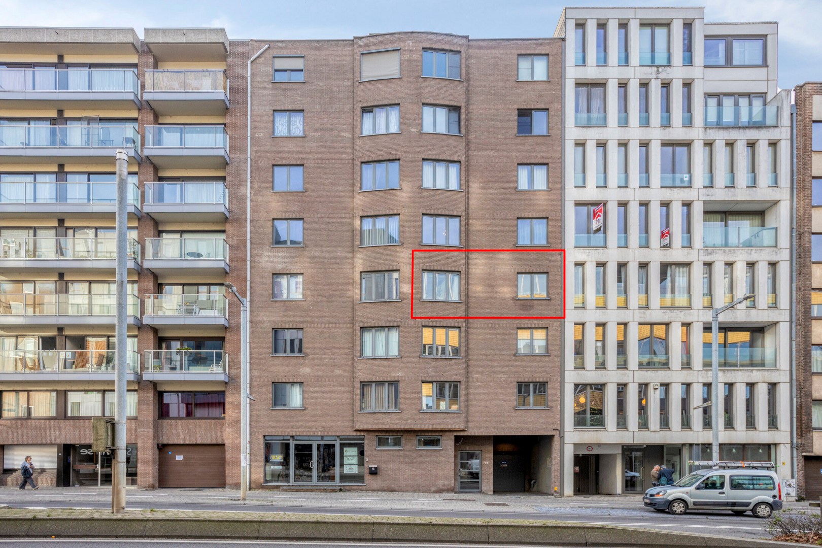 Appartement met 2 slaapkamers, ruim terras en garagebox in Leuven! – EPC 92 kWh/m² – bewoonbare opp. 94m² 