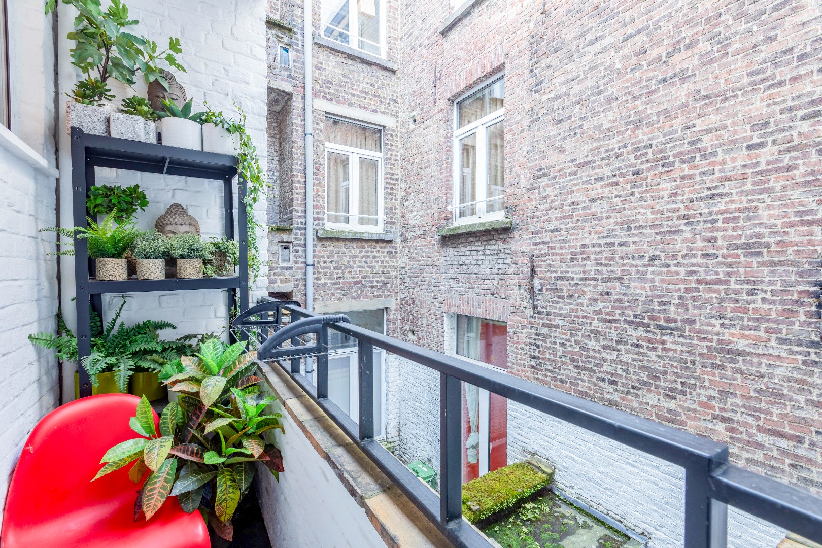 Exclusief 1-slp. app. in het centrum van de stad. 