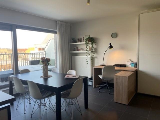Dakappartement met 1 slaapkamer en groot terras in Geel 