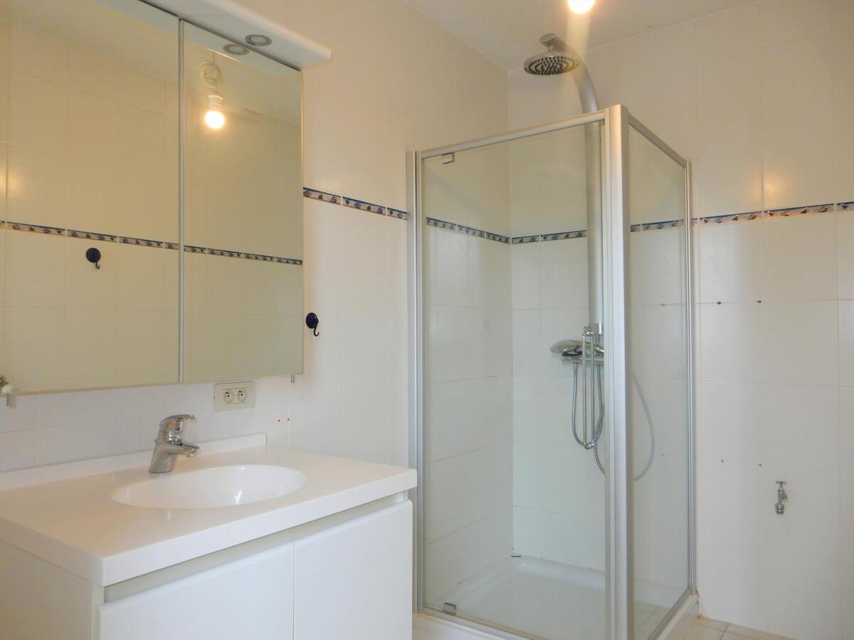 Lichtrijk appartement met groot terras en garagebox 