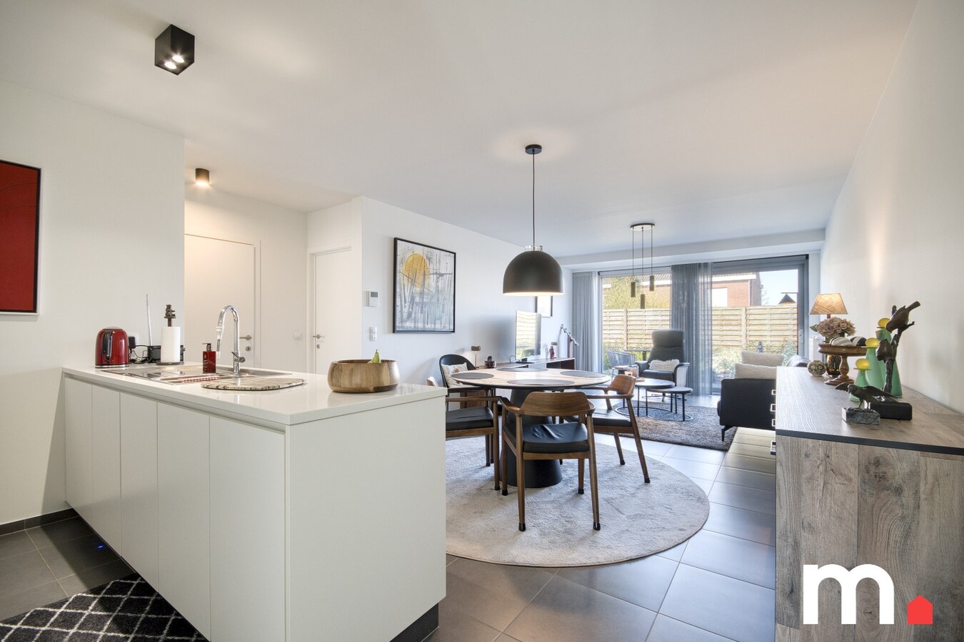 Instapklaar gelijkvloers appartement met 2 slaapkamers, tuin en EPC A in Lauwe! 